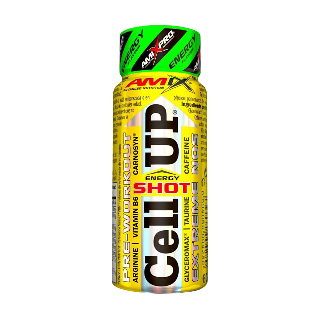 Передтренувальний комплекс Amix Nutrition AmixPro CellUP Shot Енергетичний, в рідині, 60 мл