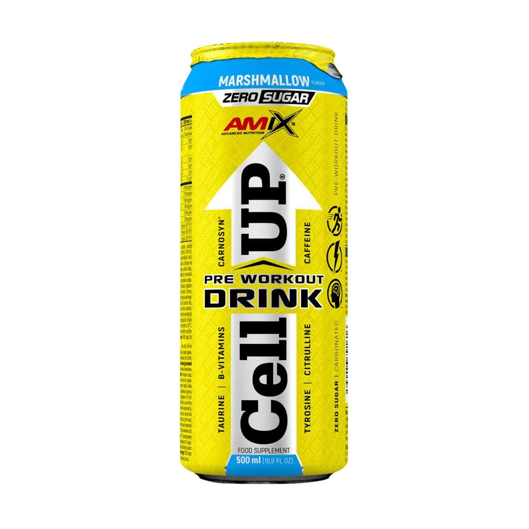 Передтренувальний комплекс Amix Nutrition AmixPro CellUP Pre Workout Drink Маршмелоу, в рідині, 500 мл